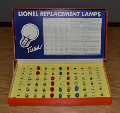 Lionel No. 122 灯套装 1948 - 1952 年版本 - 70% 完整 — 第 1/4 张图片