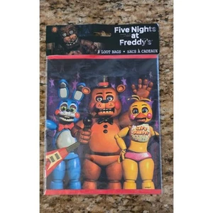 FNAF Five Nights at Freddy's Loot Bags - 8 Pcs Birthday Party - Picture 1 of 3