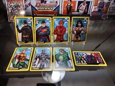 DC COMICS SUPERHERO 8 Card Set Namco SERIES 2 Batman,Superman, Wonder Woman Plus