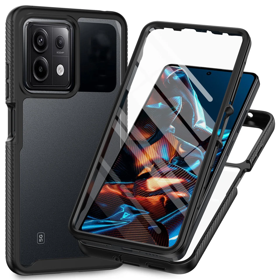Full Cover Shockproof Non-Slip Armor 360°  Case For Xiaomi Redmi Note 13 Pro 5G - Image 1 of 4