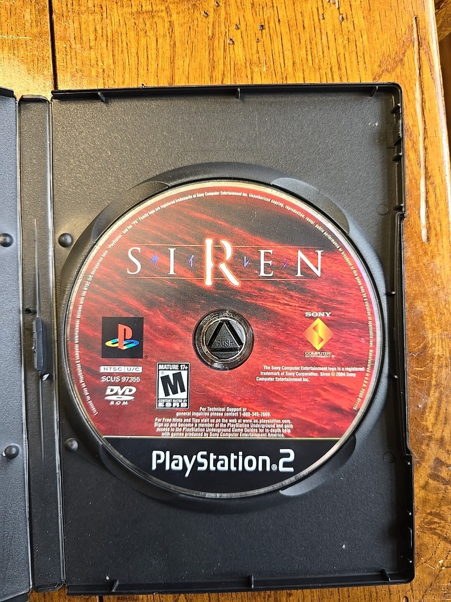 PS2 SIREN サイレン 店頭体験＆放映用ROM PCPX 96636 非売品