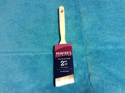 LOTE DE 6 PINCELES TODO USO COLECCIÓN PINCEL 2" 100% POLIÉSTER PARA TODAS LAS PINTURAS Foto 1 de 4