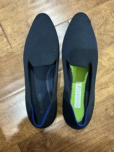 Rothy's women's Navy loafers slip on shoes size 11.5 *see Last Pic For Defect - Picture 1 of 9