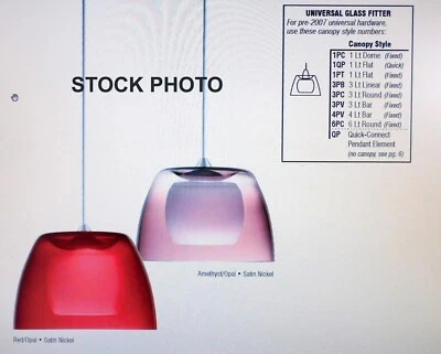 BESA ОСВЕЩЕНИЕ ~ 1XC-A34407-SN ~ LEXI LV МИНИ ПОДВЕСКА ~ АМЕТИСТ/ОПАЛ СТЕКЛА ~ SAT НИКЕЛЬ - Изображение 1 из 4