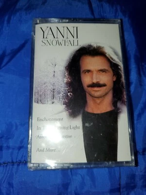 YANNI: снегопад [кассета] новый и запечатанный ** чехол имеет трещины ** - Изображение 1 из 2