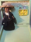 Antique SFBJ Unis France 60 Doll Bisque Composition 8 inch Doll And Wooden Case