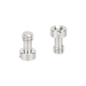 2 Piezas CAMVATE 1/4"-20 Ranurado y Cabeza Allen Tornillo Acero Inoxidable para DSLR QR Placa - Imagen 1 de 4