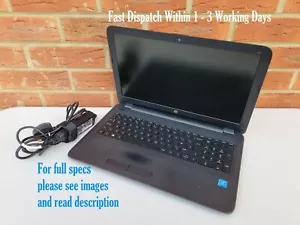 HP 15.6” inch 4GB RAM 500GB HDD Win10Home Wi-Fi Full Numeric Keyboard HD - Picture 1 of 12