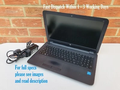 HP 15.6” inch 4GB RAM 500GB HDD Win10Home Wi-Fi Full Numeric Keyboard HD - Image 1 of 4