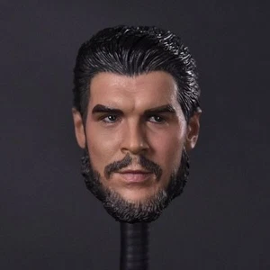 1/6 Che Guevara Leader Male Head Sculpture Model For 12''Male Muscle Figure Body - Picture 1 of 5