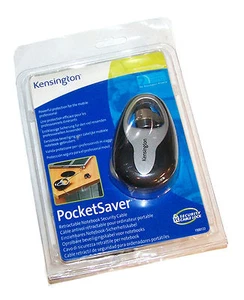 NUEVO Kensington 1500137 PocketSaver Cable de Seguridad Retráctil PORTÁTIL NOTEBOOK PC - Imagen 1 de 1