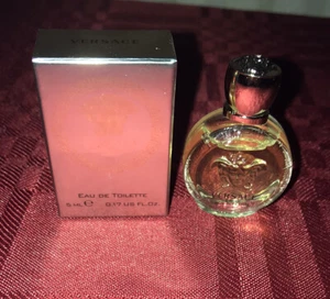 Versace Eros Pour Femme .17 oz EDP eau de parfum mini womens perfume 5 ml NIB - Picture 1 of 2