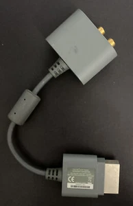 Xbox 360 Genuine Microsoft Audio Adapter X808221-001 OEM Original FAST SHIPPING - Picture 1 of 3