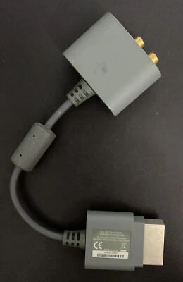 Xbox 360 Genuine Microsoft Audio Adapter X808221-001 OEM Original FAST SHIPPING - Image 1 of 3