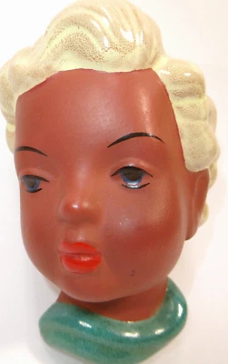 Adolf Prischl Goldscheider Wandmaske Maske 1950er Jahre - Image 1 of 4