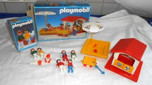 Vintage Playmobil - Nr.3497 Spielplatz und 3360 2 Kinderfiguren mit OKT - Bild 1 von 3