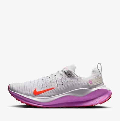 Nike React Infinity Run 4 Running Shoes Vast Grey/Violet DR2665-011 US 7-12 - Image 1 of 4