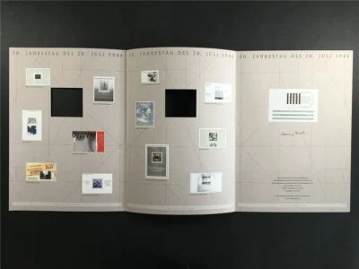 GERMANY ART-EDITION 1994/19 BLOCK 29 HITLER-ATTENTAT RESISTANCE WW2 - Image 1 of 4