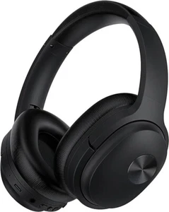 SE7 Hybrid Active Noise Cancelling Headphones, Bluetooth Wireless Black - Picture 1 of 6