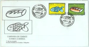86798 - BRAZIL- Postal History - FDC COVER 1994 - RELIGION food GASTRONOMY fish - Picture 1 of 1