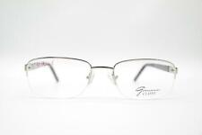 Gormanns 8 1263-54 Silver Black half Rim Glasses Frames Eyeglasses New