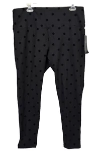 Intro Love The Fit High Rise Tummy Control Seamless Black Legging NWT Size 1X - Picture 1 of 9