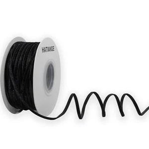 Black Velvet Ribbon 1/8 Inch X 50 Yards for Gift Wrapping Hair Bows Choker We... - Picture 1 of 3