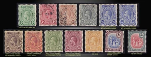 1921-1930 SAINT VINCENT KG. V LOT MINT NH , H &USED  WMK.4SCT.118-130 SG.131-140 - Picture 1 of 1
