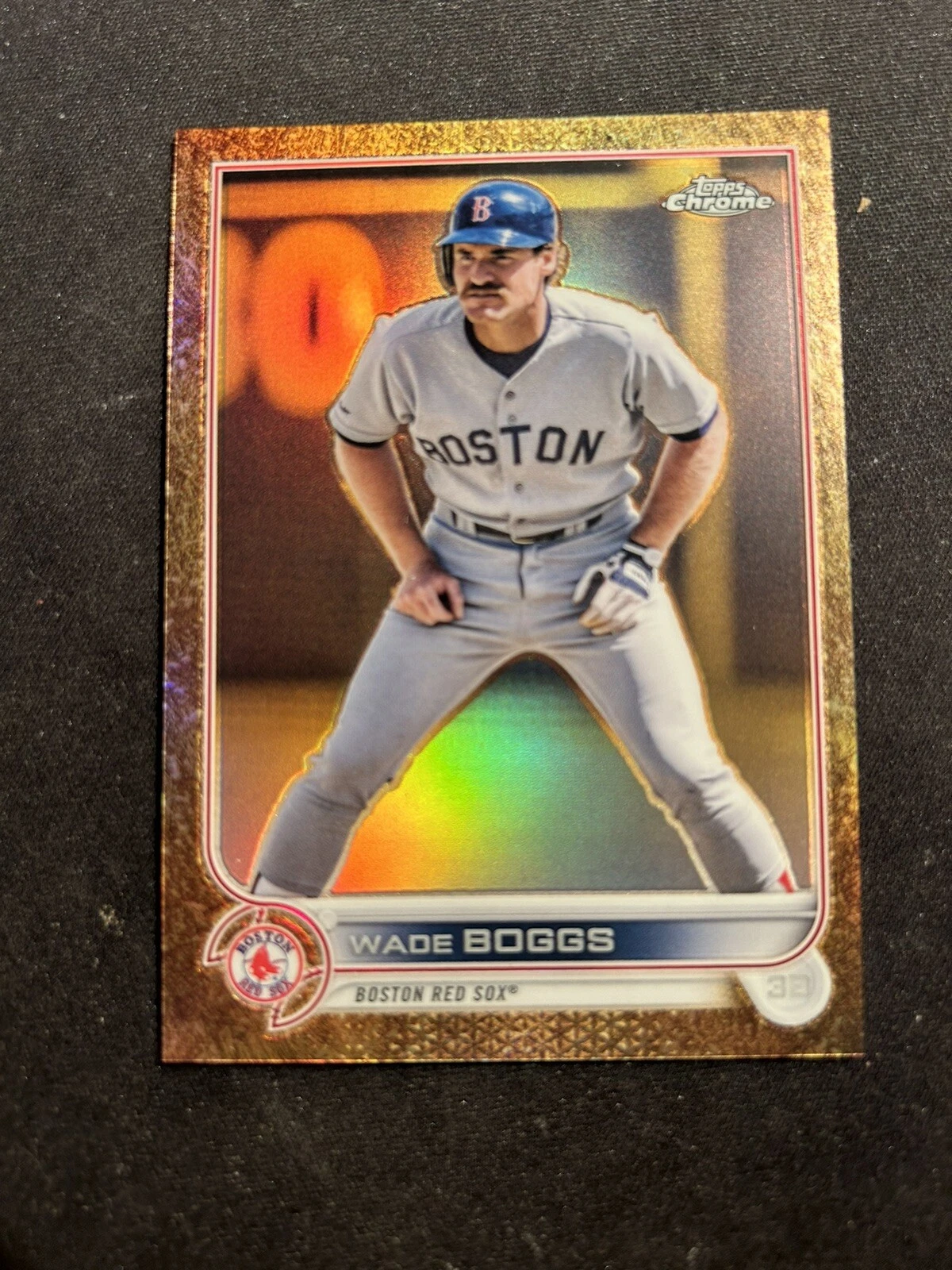 2023 Topps Gilded Collection /99 Wade Boggs #123 HOF