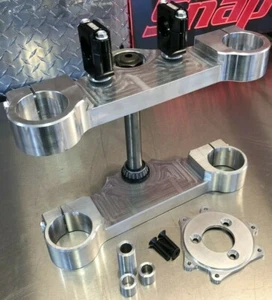 Honda ATC250R 250R Triciclo de tres ruedas Billet Invertir Triple Abrazadera Árboles Kit - Imagen 1 de 1