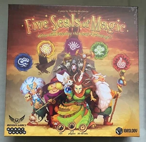 Five Seals of Magic Board Game-NEW In Original Manufacturer Shrinkwrapping! - Picture 1 of 8