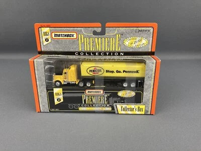 Matchbox Premier Collection Rigs - Kenworth Pennzoil 40' Trailer - Series 2 NIB - Image 1 of 4