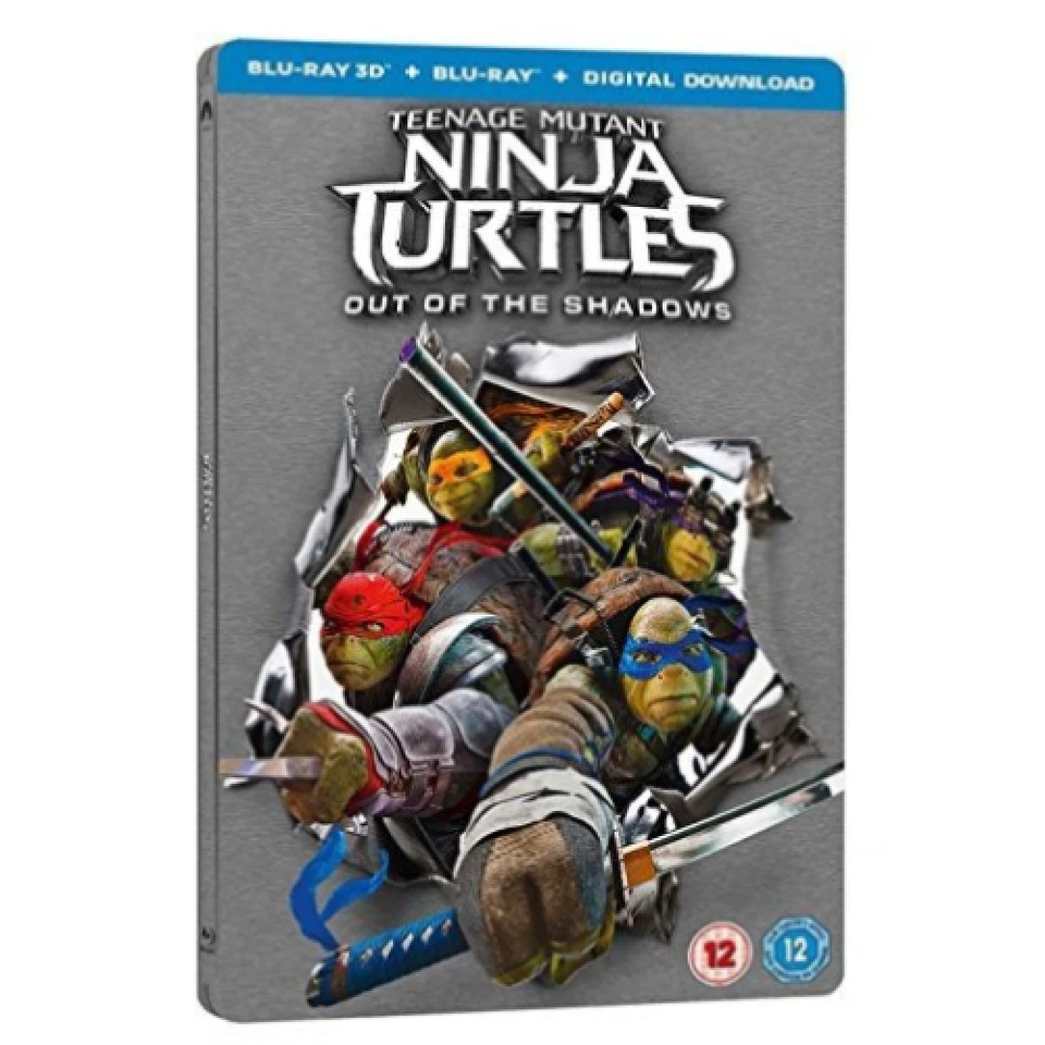 Teenage Mutant Ninja Turtles 2 out of The Shadows 3d Blu-ray Digital Download