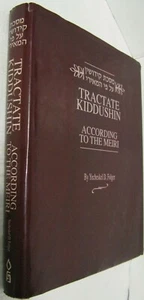 Tratado Kidushin según la traducción Meiri al inglés Y. D. Folger - Imagen 1 de 11