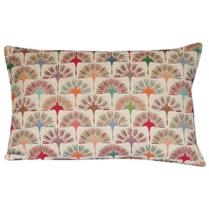 Tapiz de diente de león multicolor XL cojín rectangular 23x15". Diseño geométrico - Imagen 1 de 3