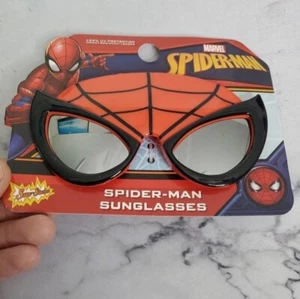 Kids Sunglasses Superhero Marvel Spider-Man Shades UV Protection Sun-Staches - Picture 1 of 2