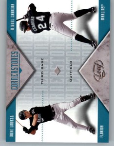2005 Leaf Cornerstones #5 M.Cabrera/M.Lowell (ref 154570)