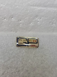 Prendedor de solapa esmaltado vintage APBA CBF 1990 EE. UU. y Canadá - Imagen 1 de 4