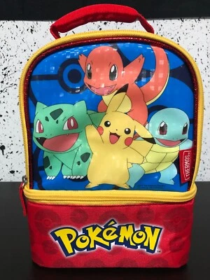 Fiambrera Pokémon Termo Soft Shell Pikachu Squirtle Charmander Bulbasaur Foto 1 de 4