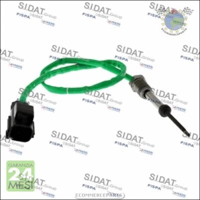 Sensore temperatura gas scarico Sidat per FORD GRAND C-MAX TRANSIT TOURNEO FOCU - Immagine 1 di 3