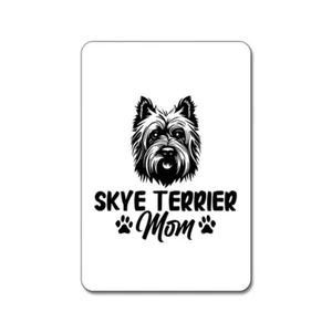 Skye Terrier - Hundemama - Magnet - Bild 1 von 2