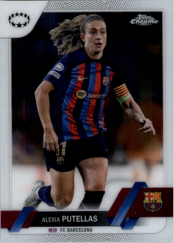 2022-23 Topps Chrome UEFA Women's Champions League Soccer Card Pick (Base) - Image 1 of 1