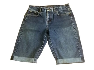 Ralph Lauren Denim Jeans Bermuda Shorts Rollbündchen Damen Gr. 8 Blau Baumwolle - Bild 1 von 15