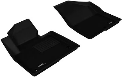 Alfombrilla 3D MAXpider Kagu primera fila negra para Hyundai Santa Fe Sport 13-19 y XL Foto 1 de 3