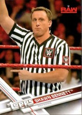 2017 Topps WWE Wrestling Card #30 Shawn Bennett