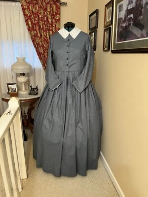 Civil War Reenactment Day Dress Size 10  - Image 1 of 3