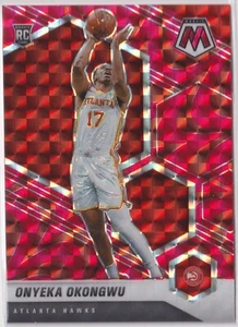 Onyeka Okongwu 2020-21 Panini Mosaic Red Prizm Rookie Card #225 - Picture 1 of 2