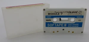 1978 APPLE Computer Cassette Module 7 Softape Software Vintage HTF RARE 16K - Picture 1 of 4