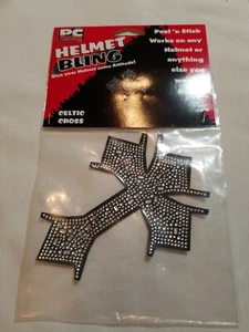 NIP Rhinestone Bling Celtic Cross by PC Racing  #PCHBCELTIC - Picture 1 of 11
