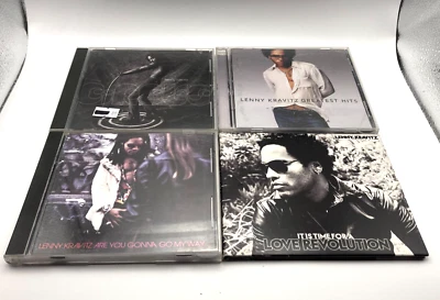 Lenny Kravitz 3 CD Lot It Is Time For A Love Revolution / Circus / Greatest Hits Foto 1 de 3